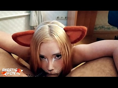 ❤️ Kitsune gleypa pikk og ásamt í munninum ️ Gæðaklám hjá okkur ❌️